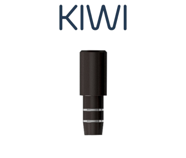 KIWI VAPOR DRIP TIP IN POLICARBONATO PER KIWI POD
