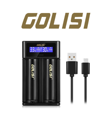 GOLISI CARICABATTERIE I2 BLACK