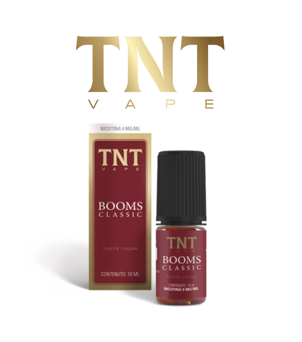 TNT VAPE LIQUIDO PRONTO BOOMS CLASSIC 10 ML