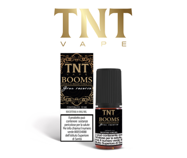 TNT VAPE LIQUIDO PRONTO BOOMS VANILLA CREAM TOBACCO GRAN RESERVE 10 ML