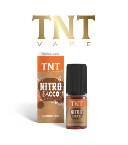 TNT VAPE LIQUIDO PRONTO NITRO BACCO 10 ML