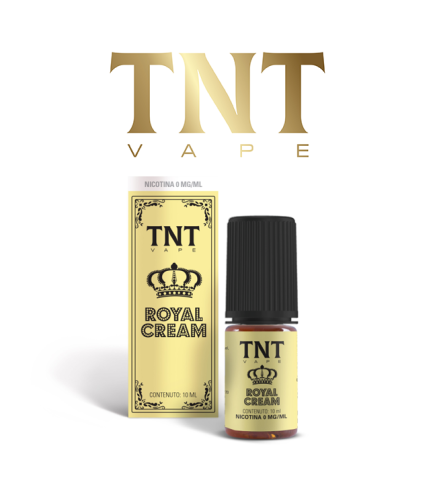 TNT VAPE LIQUIDO PRONTO ROYAL CREAM 10 ML