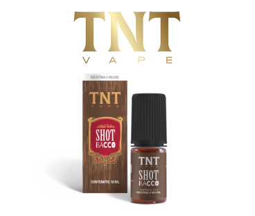 TNT VAPE LIQUIDO PRONTO SHOT BACCO 10 ML