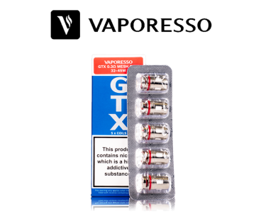VAPORESSO COIL DI RICAMBIO GTX MESH 0.3 OHM (5PZ)