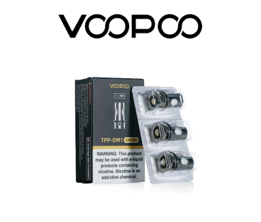 VOOPOO COIL DI RICAMBIO DRAG 3 E DRAG X PLUS TPP DM1 0.15 OHM (3PZ)