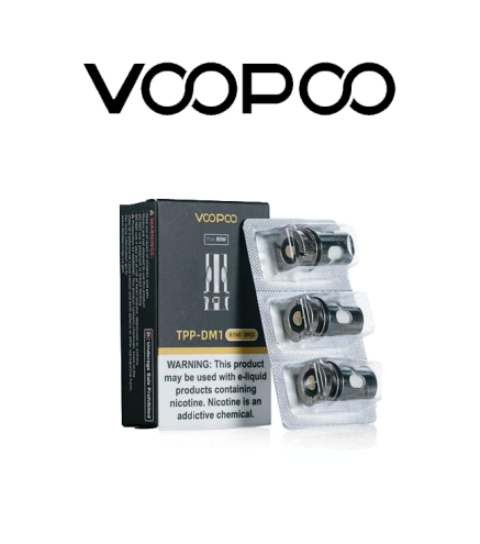 VOOPOO COIL DI RICAMBIO DRAG 3 E DRAG X PLUS TPP DM1 0.15 OHM (3PZ)