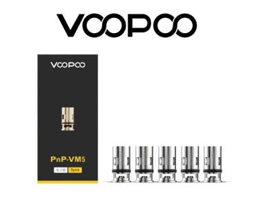 VOOPOO COIL DI RICAMBIO DRAG S E DRAG X PNP VM5 0.20 OHM (5PZ)