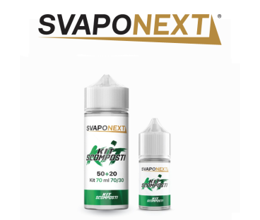 SVAPONEXT BASE KIT VERDE 70 ML 70/30