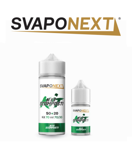 SVAPONEXT BASE KIT VERDE 70 ML 70/30