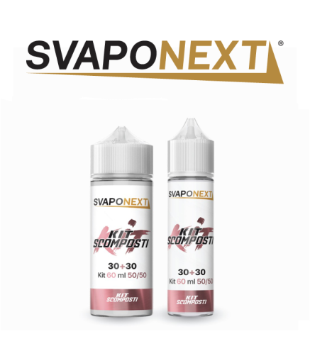 SVAPONEXT BASE KIT ROSA 60 ML 50/50