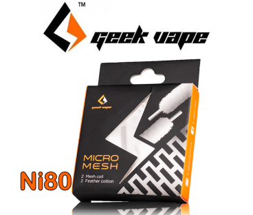 GEEKVAPE MICROMESH DI RICAMBIO ZEUS X MESH NI80 0.17 OHM