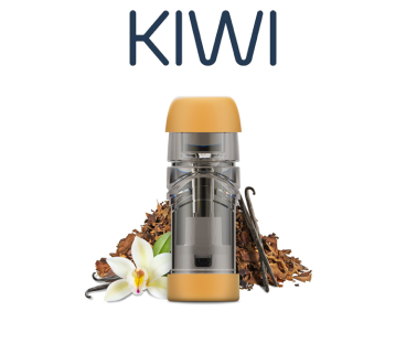 KIWI VAPOR POD PRECARICATA VANILLA TOBACCO (2PZ)