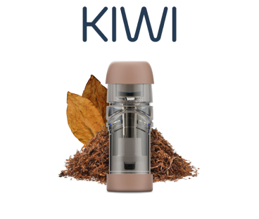 KIWI VAPOR POD PRECARICATA SMOOTH TOBACCO (2PZ)