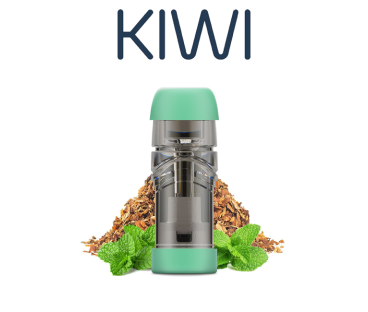 KIWI VAPOR POD PRECARICATA MINT TOBACCO (2PZ)