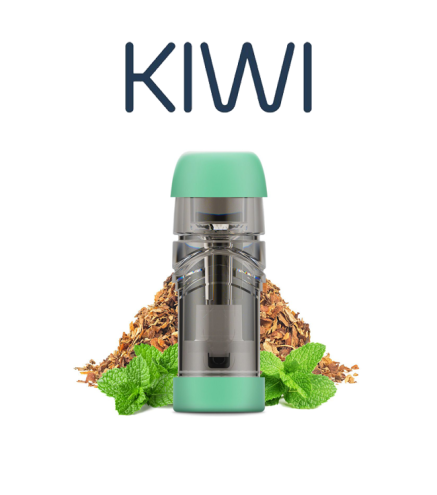 KIWI VAPOR POD PRECARICATA MINT TOBACCO (2PZ)