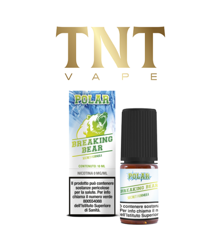 TNT VAPE LIQUIDO PRONTO POLAR BREAKING BEAR 10 ML