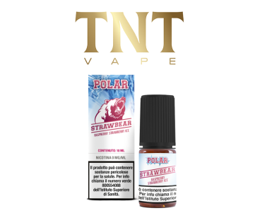TNT VAPE LIQUIDO PRONTO POLAR STRAWBEAR 10 ML