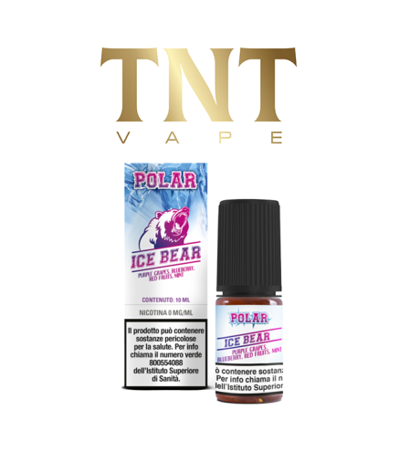 TNT VAPE LIQUIDO PRONTO POLAR ICE BEAR 10 ML