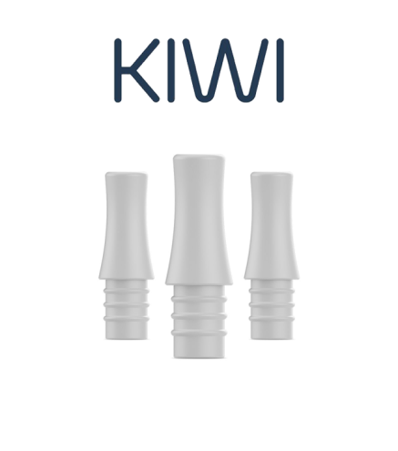 KIWI VAPOR DRIP TIP IN SILICONE PER KIWI POD (3PZ)