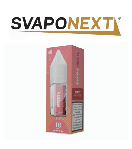 SVAPONEXT LIQUIDO PRONTO NEXT ELIQUID BERRY 10 ML