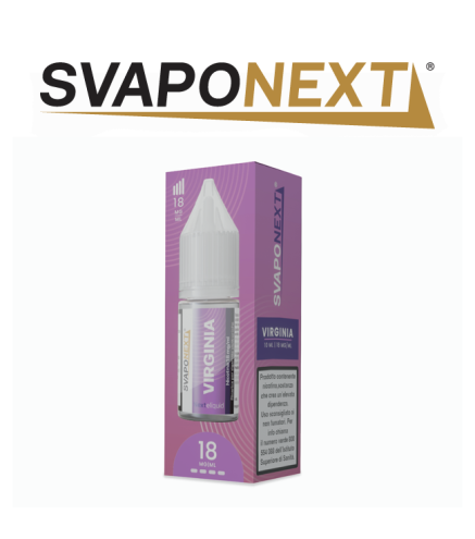 SVAPONEXT LIQUIDO PRONTO NEXT ELIQUID VIRGINIA 10 ML