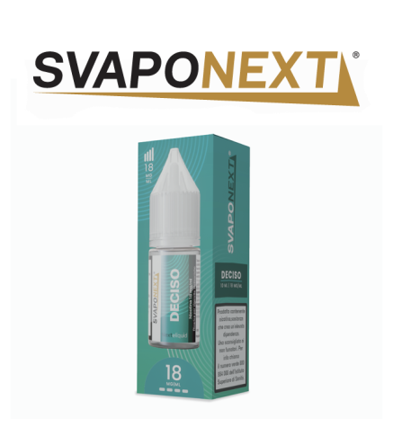 SVAPONEXT LIQUIDO PRONTO NEXT ELIQUID DECISO 10 ML