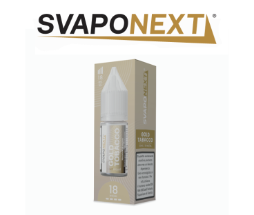 SVAPONEXT LIQUIDO PRONTO NEXT ELIQUID GOLD TOBACCO 10 ML