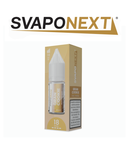 SVAPONEXT LIQUIDO PRONTO NEXT ELIQUID GRAN COOKIE 10 ML