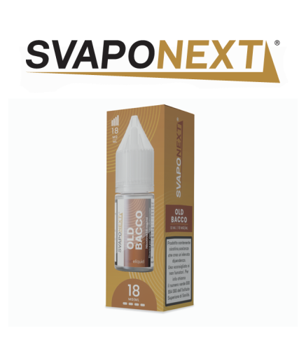 SVAPONEXT LIQUIDO PRONTO NEXT ELIQUID OLD BACCO 10 ML
