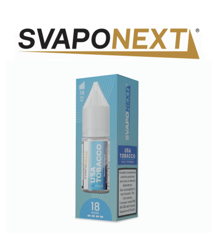 SVAPONEXT LIQUIDO PRONTO NEXT ELIQUID USA TOBACCO 10 ML