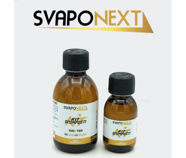 SVAPONEXT BASE KIT ORO 200 ML 50/50