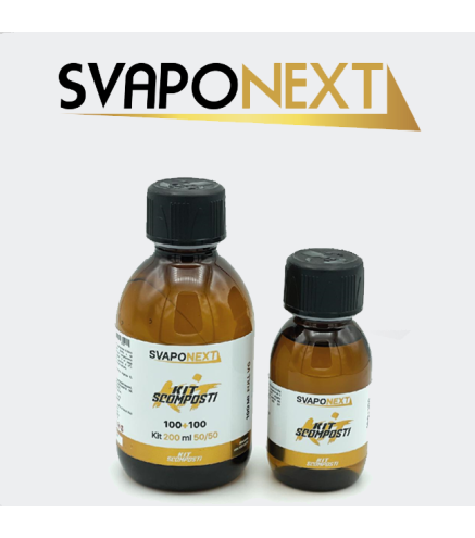SVAPONEXT BASE KIT ORO 200 ML 50/50