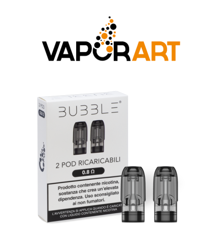 VAPORART CARTUCCE DI RICAMBIO BUBBLE 0.8 OHM (2PZ)