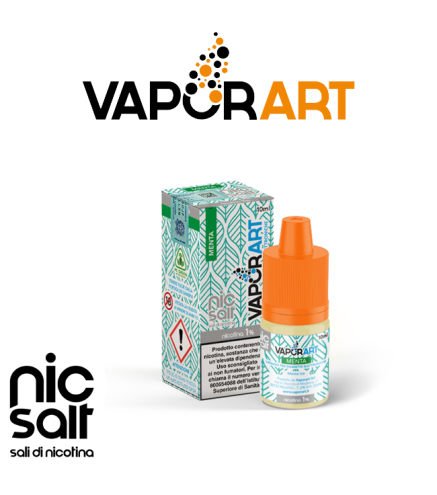 VAPORART LIQUIDO PRONTO NICSALT MENTA 10 ML