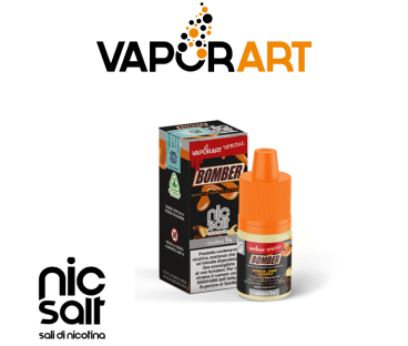 VAPORART LIQUIDO PRONTO NICSALT BOMBER 10 ML
