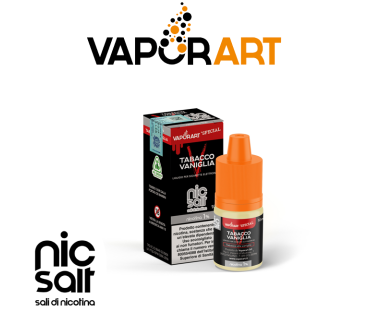 VAPORART LIQUIDO PRONTO NICSALT TABACCO VANIGLIA 10 ML