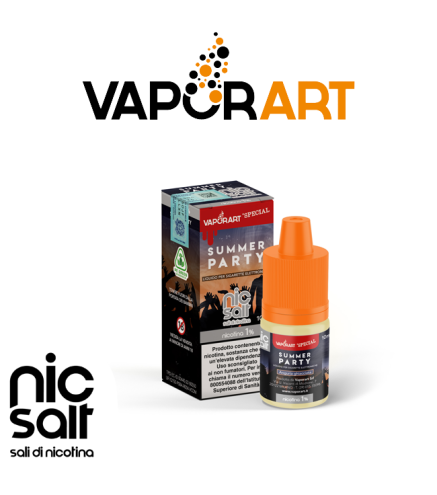 VAPORART LIQUIDO PRONTO NICSALT SUMMER PARTY 10 ML