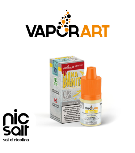 VAPORART LIQUIDO PRONTO NICSALT BANANITO 10 ML