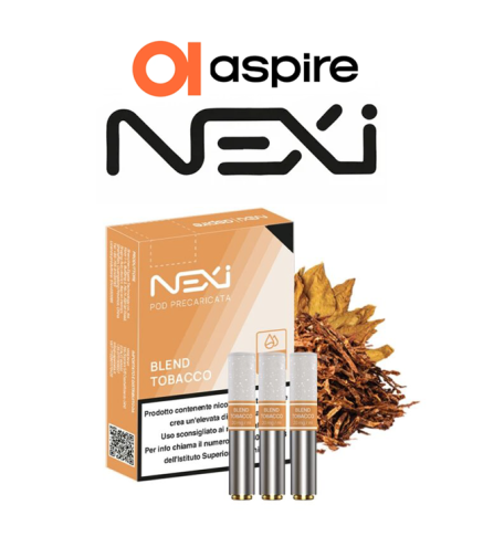 ASPIRE POD PRECARICATA NEXI ONE BLEND TOBACCO (3PZ)