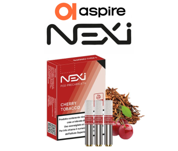 ASPIRE POD PRECARICATA NEXI ONE CHERRY TOBACCO (3PZ)