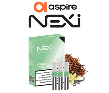 ASPIRE POD PRECARICATA NEXI ONE VANILLA TOBACCO (3PZ)