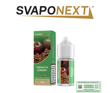 SVAPONEXT STARTER FLAVOUR MINI SHOT 10+10 TABACCO CHERRY 10 ML