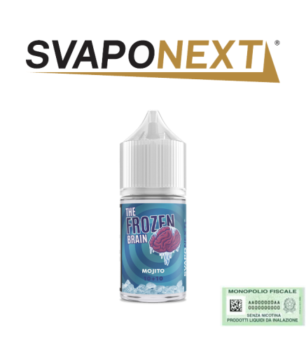 SVAPONEXT THE FROZEN BRAIN MINI SHOT 10+10 MOJITO 10 ML