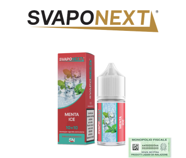 SVAPONEXT STARTER FLAVOUR MINI SHOT 10+10 MENTA ICE 10 ML