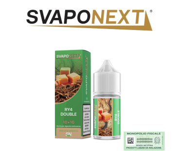 SVAPONEXT STARTER FLAVOUR MINI SHOT 10+10 RY4 DOUBLE 10 ML