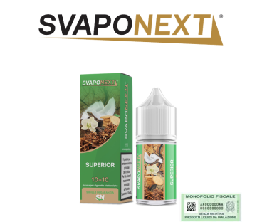 SVAPONEXT STARTER FLAVOUR MINI SHOT 10+10 SUPERIOR 10 ML
