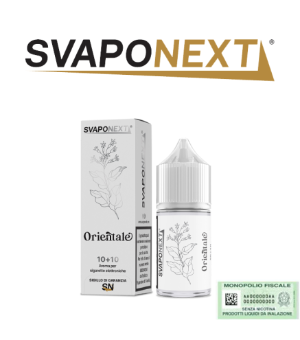 SVAPONEXT RESERVA BLANCA MINI SHOT 10+10 ORIENTALE 10 ML
