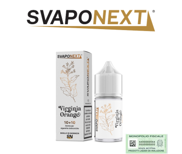 SVAPONEXT RESERVA BLANCA MINI SHOT 10+10 VIRGINIA ORANGE 10 ML