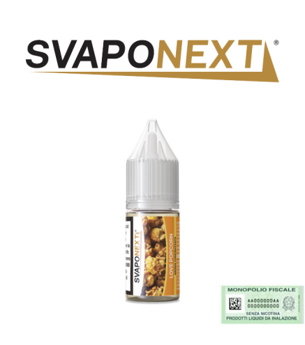 SVAPONEXT STARTER FLAVOUR AROMA CONCENTRATO LOVE POPCORN 10 ML