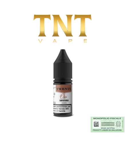 TNT VAPE AROMA CONCENTRATO TWENTY ONE HAVANA 10 ML